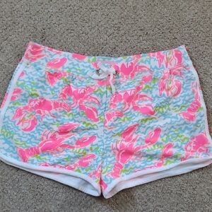 Girls Lilly Pulitzer Lobster Shorts